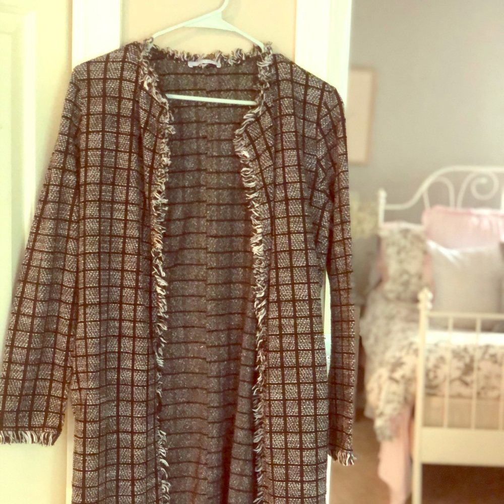 Zara long jacket cardigan